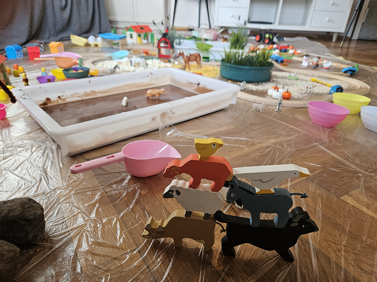 zajęcia dla dzieci - gospodarstwo